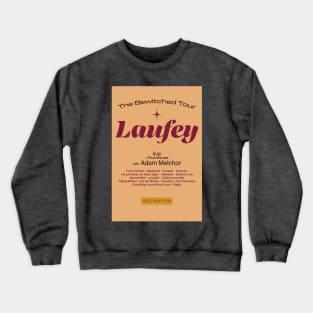 Laufey Bewitched Tour pinkish poster Crewneck Sweatshirt